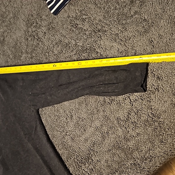 Men's Charcoal Wool Sweater - Picture 6 of 6